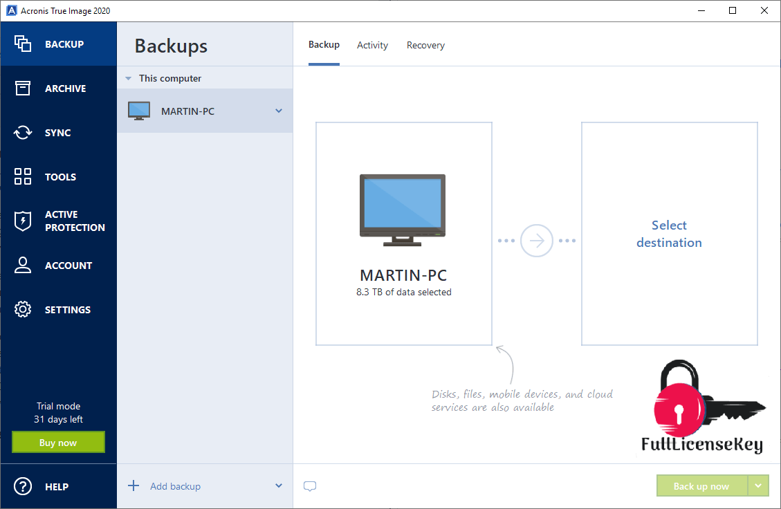 acronis true image 2019 incremental