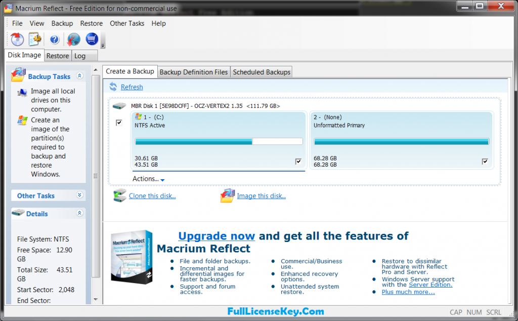 download macrium reflect bootable