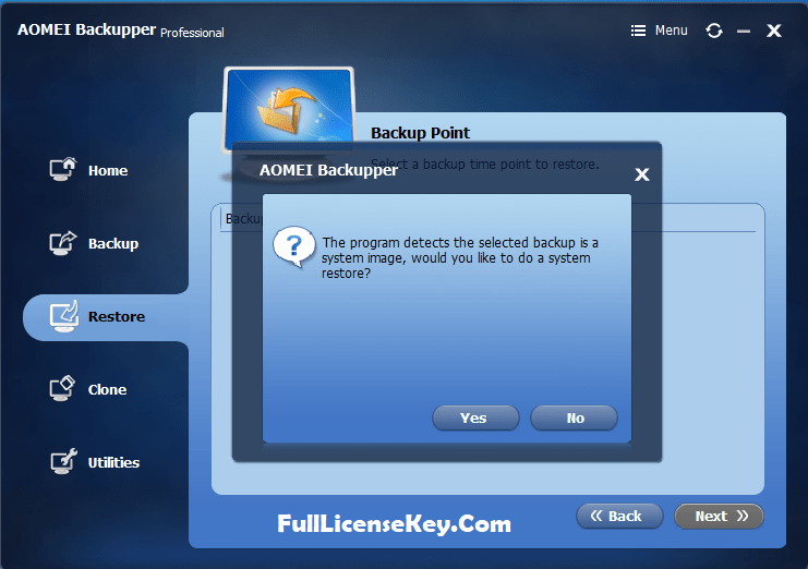 AOMEI Backupper Professional License Key