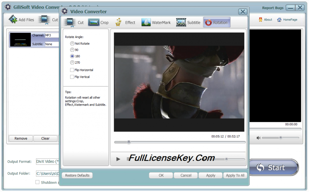 GiliSoft Video Converter Serial Key