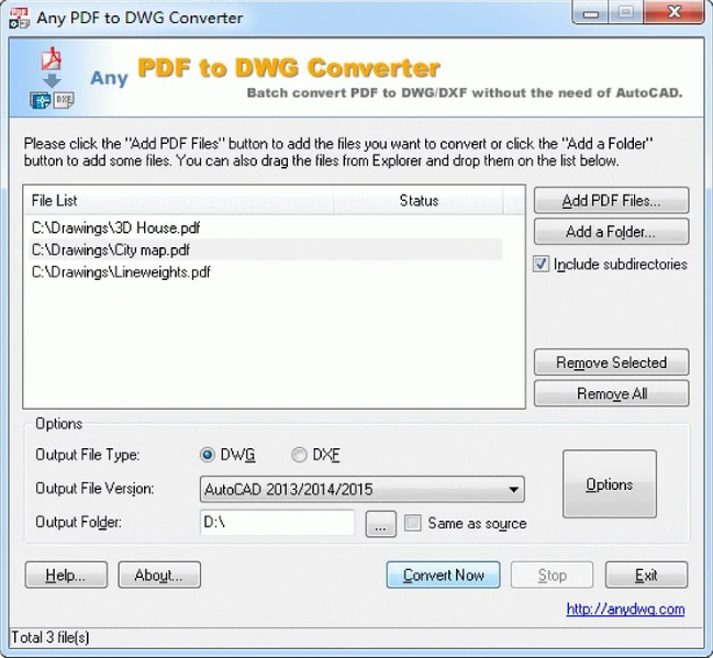 Any PDF to DWG Converter Registration Key