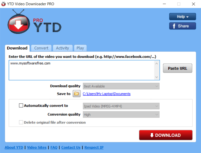 Robin YouTube Video Downloader Pro Keygen